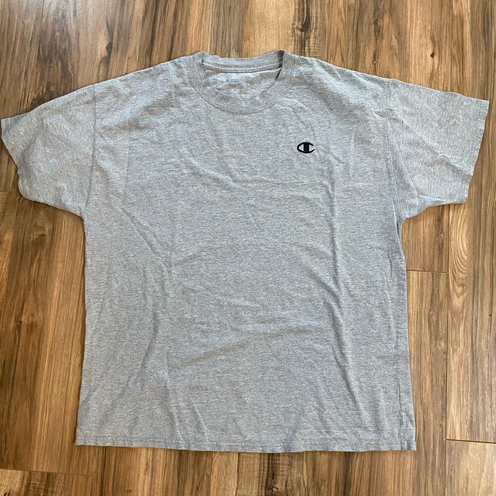 Champion Mens Grey T Shirt SZ XL